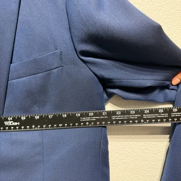 Indochino Custom Navy Blue Suit – Tailored Fit – Sharp & Timeless